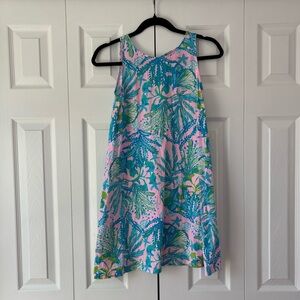 Lilly Pulitzer Pink, Teal & Blue Floral One-Piece Bodysuit